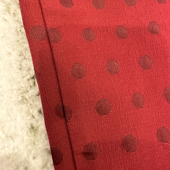 TALBOTS. Dotted patterned pants. Perfect for Holiday parties! - Picture 2 of 5